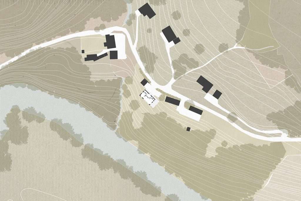 Architectural site plan example