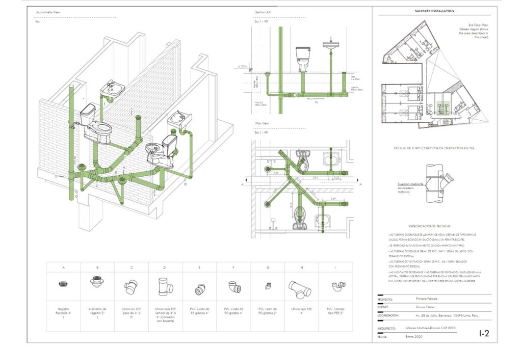 Architectural Technician Portfolio guide 