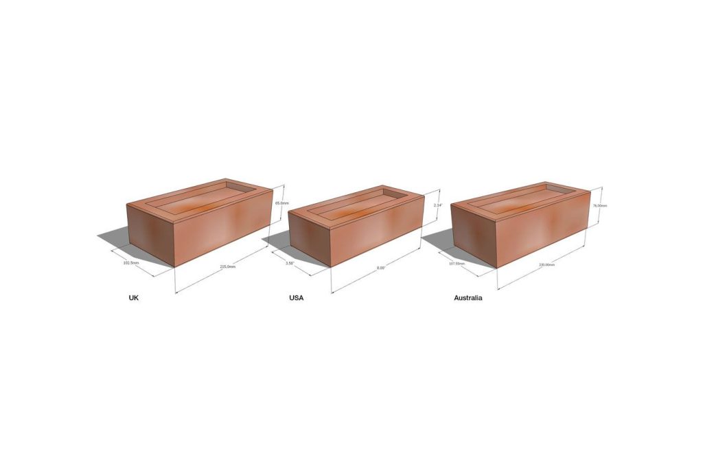 Brick Dimensions, Types & Bonds