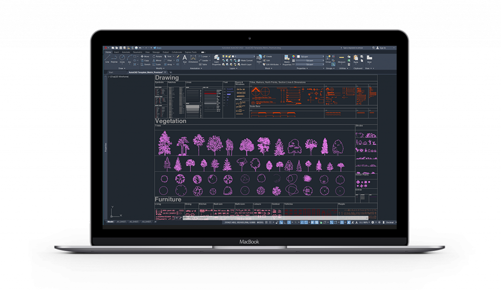 CAD Architecture Template